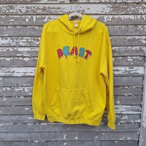 Mr Beast Hoodie Hooded Sweatshirt Size XL